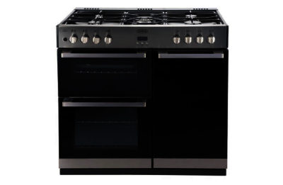 Belling DB4 90DFT Dual Fuel Range Cooker - Stainless Steel